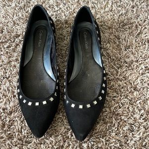 Calvin Klein black flats!